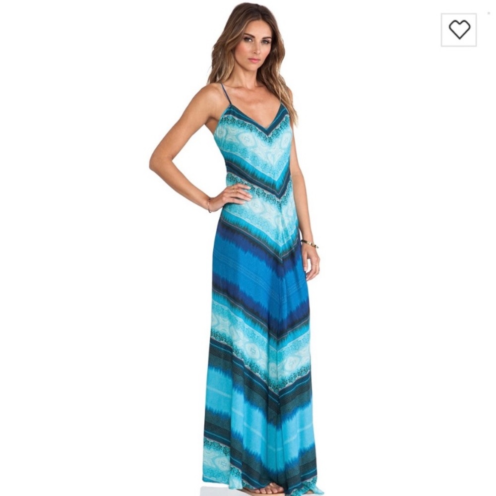 Twelfth Street by Cynthia Vincent - Mitered Striped Maxi - Size Medium